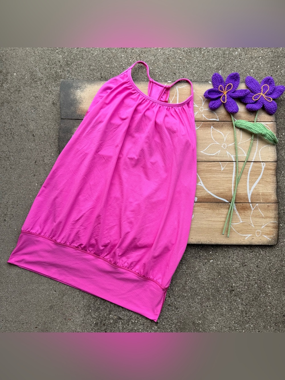 Lululemon Pink Athletic Tank Top Size 6